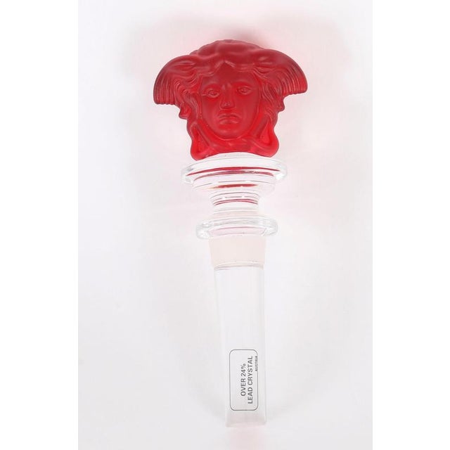 Vintage Glass Bottle Stopper by Rosenthal for Versace For Sale - Image 13 of 18