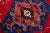 1960s Vintage Shiraz Persian Wool Rug in Red With Medallion Motif For Sale In New York - Image 6 of 7