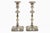Pair Sheffield Silver Plate George II Style Candlesticks For Sale In Boston - Image 6 of 11