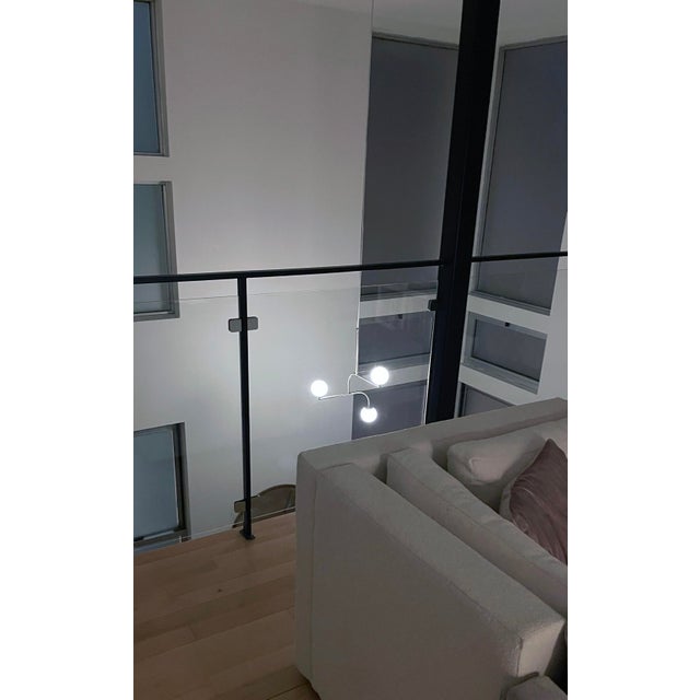 Pholc Mobil 70 Pendant by Monika Mulder in Matte Nickel For Sale - Image 4 of 8