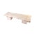 Perfect balance of rustic, organic and modern design, this 7 feet long coffee table is bleached and carefully crafted to...