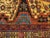 Blue Artistic Tribal Geometric Primitive Animal Motif Antique Bakhtiari Rug For Sale - Image 8 of 9