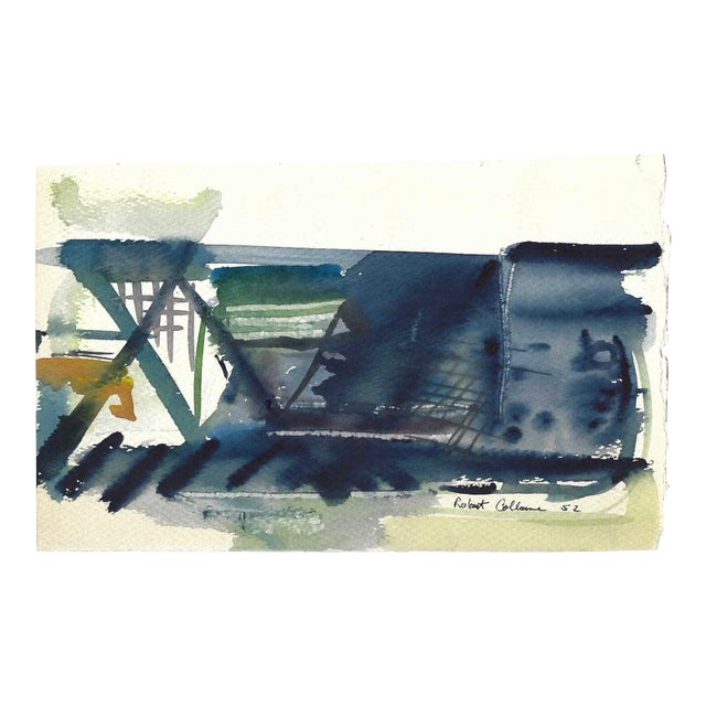 1952 Robert Colborne Mid Century Painting For Sale