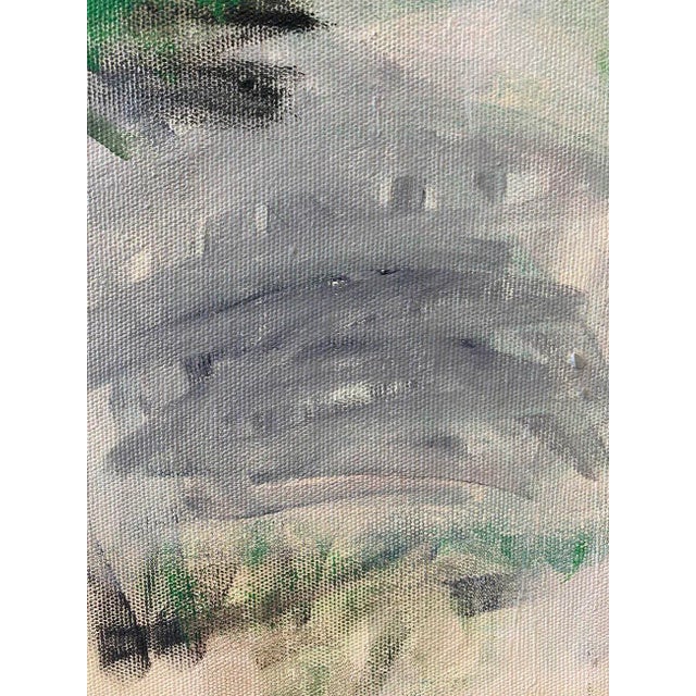 Contemporary Abstract Acrylic on Raw Canvas Painting "Spring in Alsace (Upside Down)" by Laura Basterra Sanz For Sale - Image 9 of 12