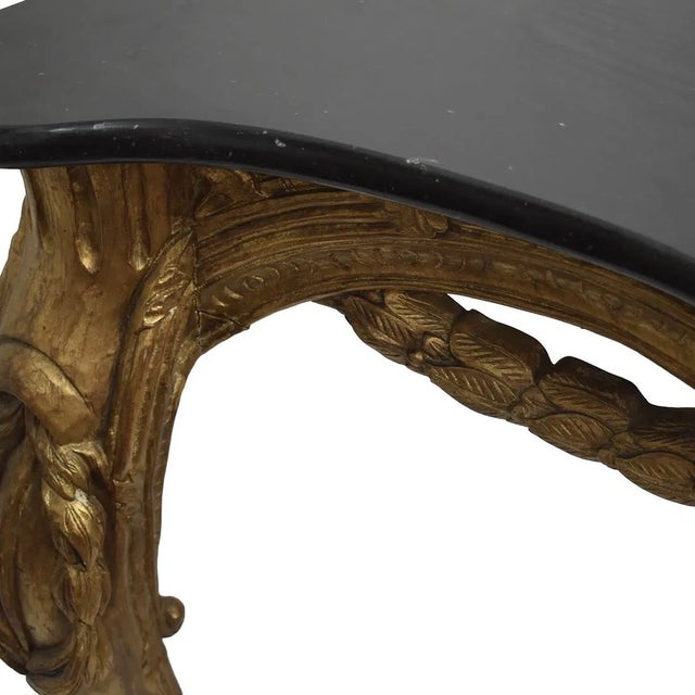 1960s 1960s French Style Marble Top Console Table For Sale - Image 5 of 8