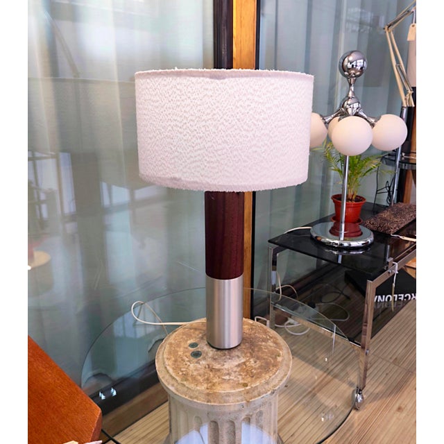 Vintage French Table Lamp, 1960s, in Very Good conditions. Designed 1960 to 1969 European Plug (up to 250V).The wiring of...