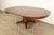 Brown Stickley Brothers Style Antique Mission Oak Arts & Crafts Pedestal Extension Dining Table, Newly Refinished For Sale - Image 8 of 13