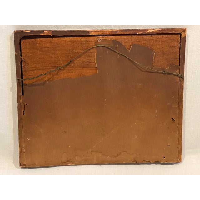 Jane Brewster Reid Cottage Floral 1930's Watercolor Anne Hathaway's, Framed For Sale - Image 14 of 15