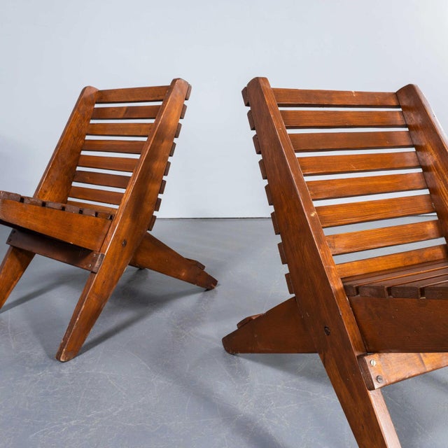 Folding Lounge Chair, 1950s For Sale - Image 11 of 12