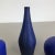 Blue Studio Pottery Ceramic Vases from Gerhard Liebenthron, Germany, 1960s, Set of 3 For Sale - Image 8 of 18