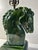 Vintage Art Deco Royal Haeger Double Horse Head Pottery Table Lamp For Sale In Philadelphia - Image 6 of 12