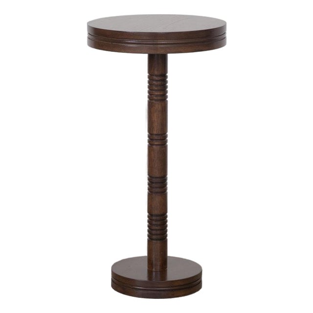 Panoplie Drink Table, Dark Oak For Sale