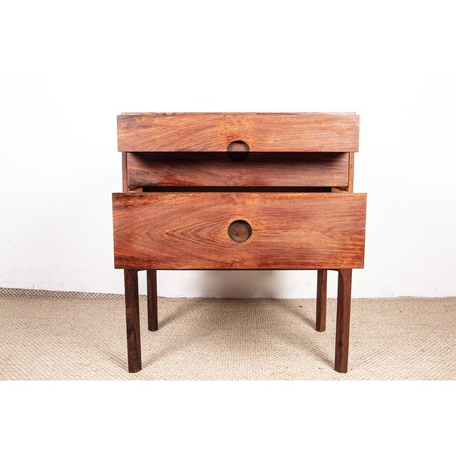 Aksel Kjersgaard Danish Chest of Drawers in Rosewood by Kai Kristiansen for Aksel Kjersgaard, 1960 For Sale - Image 4 of 18