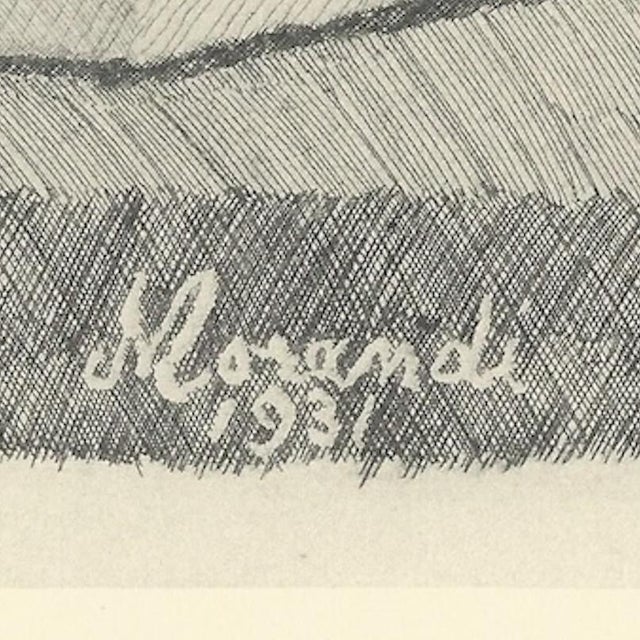 Giorgio Morandi, Still Life with White Objects on Dark Background, 1931-1957, Lithograph For Sale - Image 4 of 8