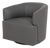 Nicoletti Corona Leather Swivel Chair For Sale