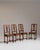 Set of Four 19th Century French Chestnut Brown Eclectic Dining Chairs For Sale - Image 13 of 15