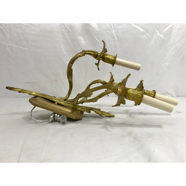 Mid 19th Century 19th Century Louis XVI Style Sconces a Pair For Sale - Image 5 of 9