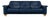 Paradise 3-Seater Sofa in Blue Leather from Stressless For Sale