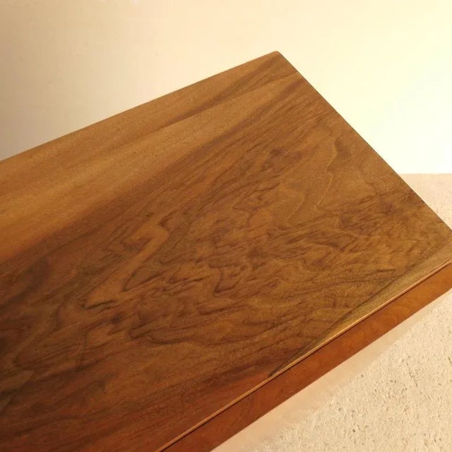 Walnut Burl Sideboard or Console, 1940s For Sale - Image 8 of 18