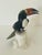 1960s Large Toucan Bird Semiprecious Stone Carved Bird Figurine For Sale In Miami - Image 6 of 8