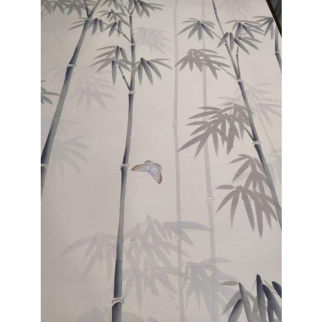 If you love the look of De Gournay wallpaper but not the price, this is for you. Beige Ink Wash Bamboo Chinoiserie Mural |...