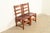 Mission L. & J. G. Stickley Antique Mission Oak Arts & Crafts Ladder Back Side Chairs or Dining Chairs | Pair For Sale - Image 3 of 17