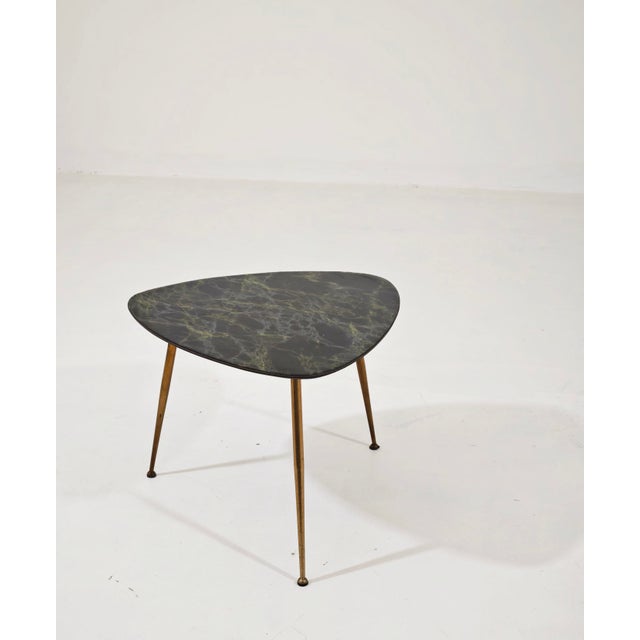 Mid-Century Modern Low Wooden Coffee Table, Italy, 1950s For Sale - Image 4 of 15