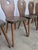 Brutalist Vintage Brutalist Wooden Dining Chairs, 1970s, Set of 6 For Sale - Image 3 of 18