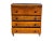 Federal Tiger Maple Country Butler's Desk in Original Surface Circa 1790 - 1810 For Sale - Image 4 of 12