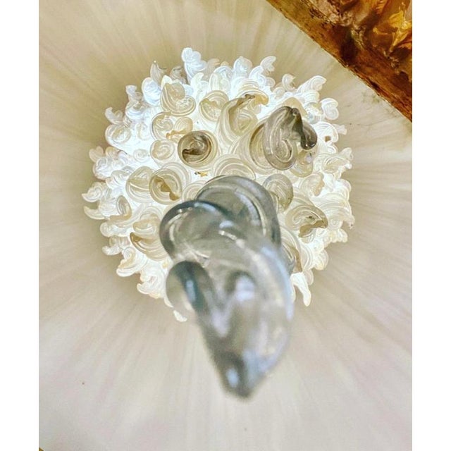 1970s Murano Glass Eclipse Cascade Chandelier from Mazzega, 1970 For Sale - Image 5 of 7