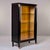 Italian Art Deco Ebonized Display Cabinet With Gilt Capitals For Sale - Image 11 of 13