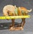Trio of Chinese Tang Dynasty Style Sancai Glazed War Horses For Sale - Image 16 of 18