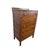 Early 20th Century Early 20th Century Oak Five-Drawer Tall Chest of Drawers For Sale - Image 5 of 17