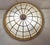 1980s Flat Vintage Ceiling Lamp with Capiz Shell Tile Shade from Honsel, 1980s For Sale - Image 5 of 8