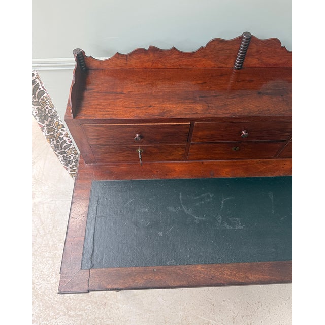 Antique Mahogany Tiered Desk For Sale - Image 11 of 18