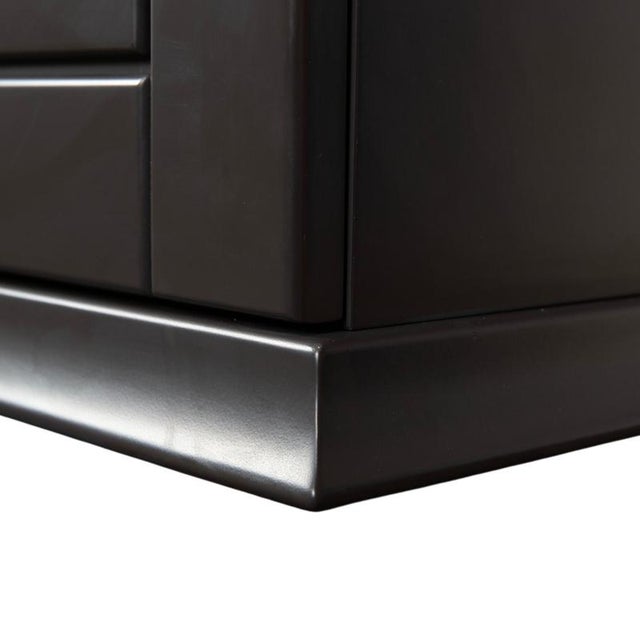 Black Wood Sideboard from Musterring For Sale - Image 6 of 14