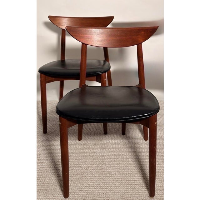 Mid-Century Modern Danish Teak Dining Chair by Harry Østergaard for Randers Møbelfabrik, 1960s For Sale - Image 3 of 5