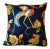Vintage Duralee Fabrics Tropical Birds Pillow For Sale