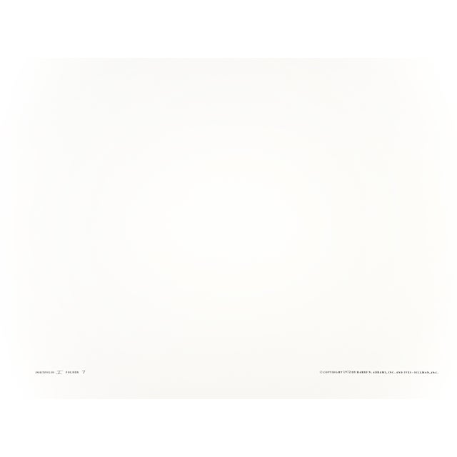 Bauhaus 1970s Josef Albers "Formulation : Articulation" Portfolio I Folder 7, Right Side Print For Sale - Image 3 of 6