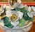 Italian Early Italian Porcelain Floral Lamp in the Manner of Capodimonte For Sale - Image 3 of 10