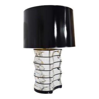 Lucite and Acrylic Table Lamp by Clear-Lite For Sale