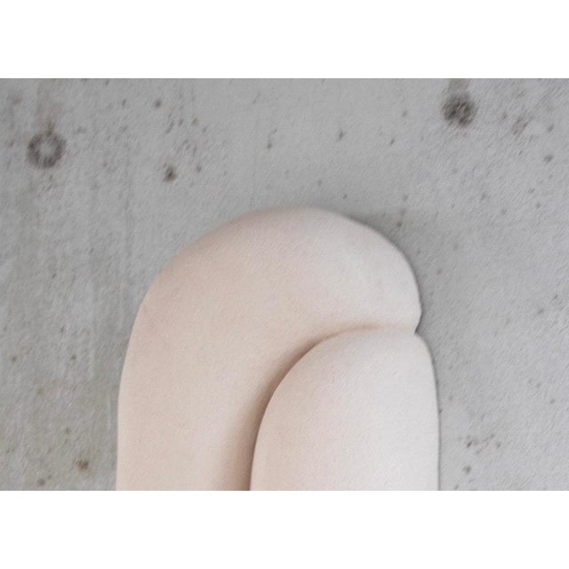Not Yet Made - Made To Order Sète Wall Light in White Chamotte Stoneware by Alice Lahana Studio For Sale - Image 5 of 8