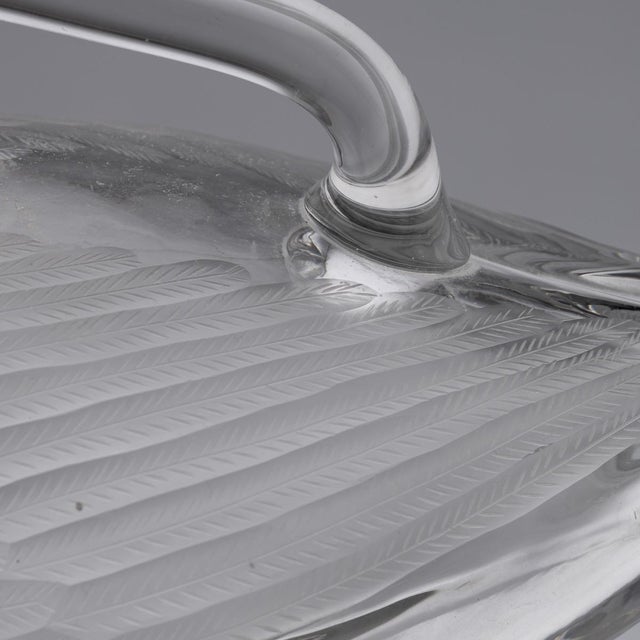 20th Century Continental Silver & Clear Glass Novelty Duck Claret Jug For Sale - Image 9 of 18