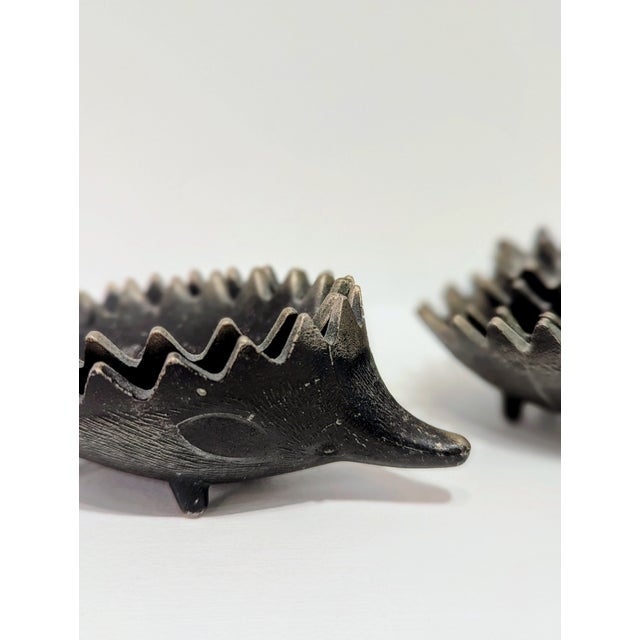 Walter Bosse Hedgehog Nesting Ashtrays For Sale - Image 9 of 11