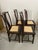 Chinese Hat Dining Side Chairs - Set of 4 For Sale - Image 4 of 11