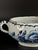Blue and White Floral Tin-Glazed 2-Handled Delft Bowl, 18th Century For Sale - Image 3 of 8