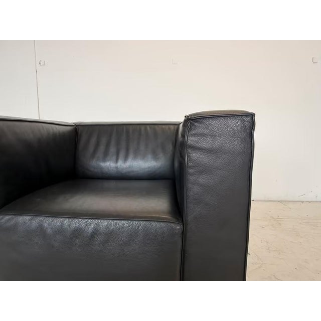 Leather Blox Armchair Office from Cassina For Sale - Image 10 of 18