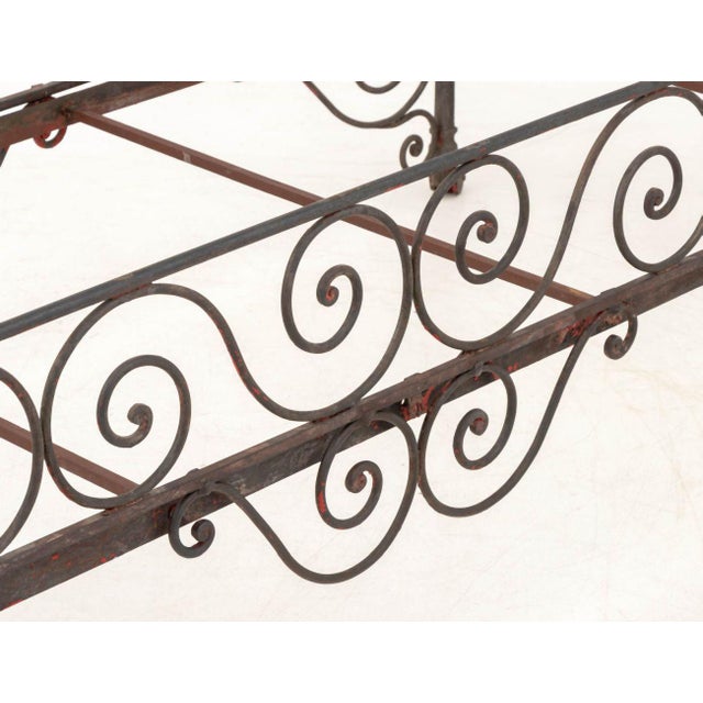 French Wrought Iron Folding Campaign Bed For Sale In New York - Image 6 of 8