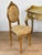 Mid 20th Century Vintage Italian Rococo Gold Giltwood Writing Desk Vanity W/ Chair For Sale - Image 5 of 14