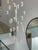 Contemporary Custom Made Porcelain Chandelier For Sale - Image 3 of 8